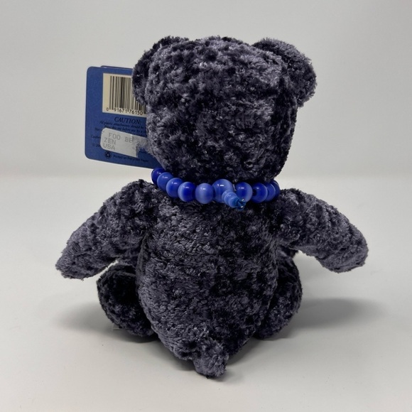 NWT Fiesta Foo Blue Peace Bear With Turquoise Power Bead Bracelet - Picture 3 of 7